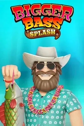 Bigger Bass Splash slot with summer-themed fisherman