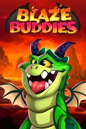 Blaze Buddies slot with smiling cartoon dragon